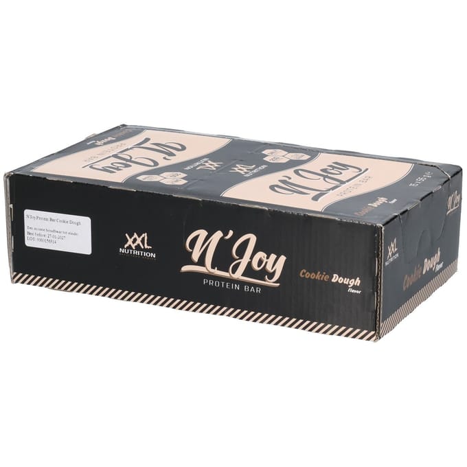 XXL Nutrition - N'Joy Protein Bar - Cookie Dough - Eiwitreep - 15 Stuks