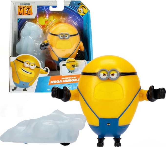 Minions Despicable Me 4 Dave actiefiguur 10cm met accessoires