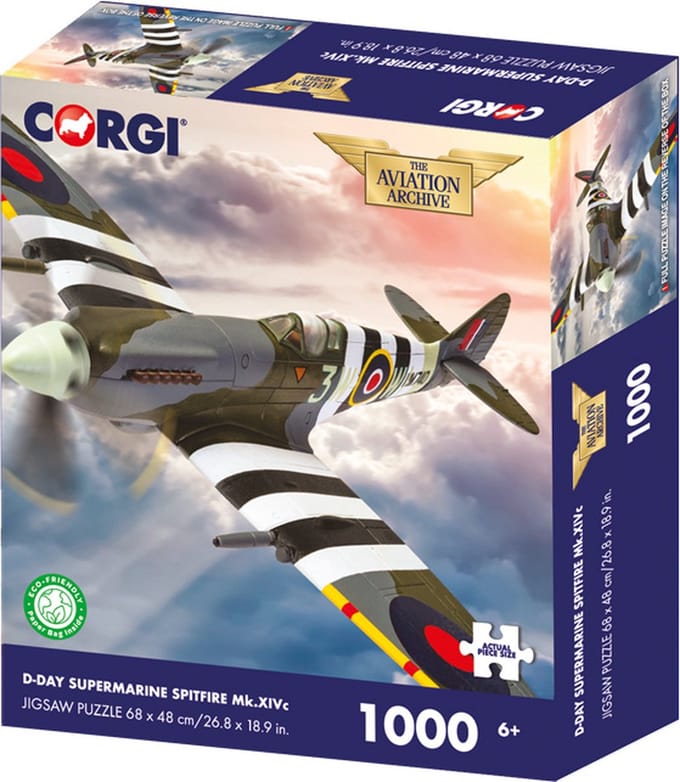 D-Day Supermarine Spitfire Mk.XIVc Puzzel 1000 Stukjes