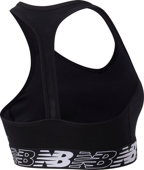 New Balance NB PACE BRA 3.0 Sportbeha Vrouwen - Black
