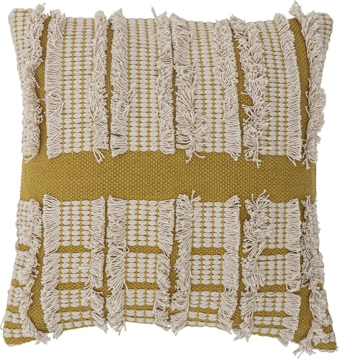 Cea Cushion, Yellow, Cotton