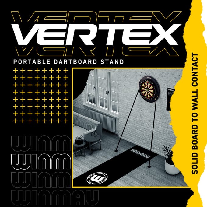 Winmau Vertex Dartbord Stand - Dartbord Standaard