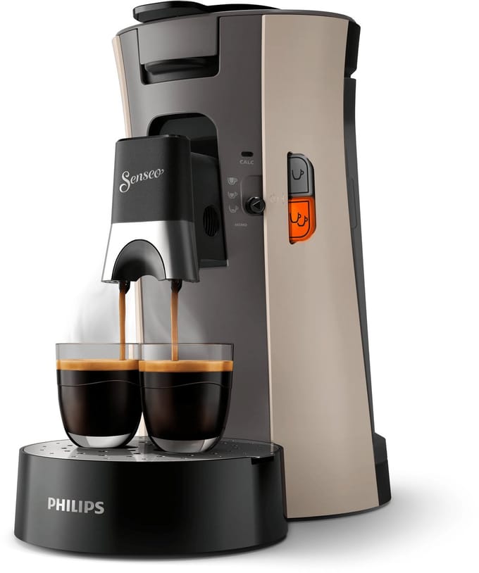 Philips CSA240/31 Machine a Café a dosettes SENSEO Select Eco Creme