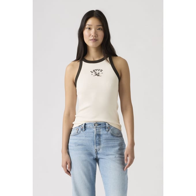 Levi's Graphic Essential Racer Tank Top Taglia: M | Canottiere Outlet | Donna