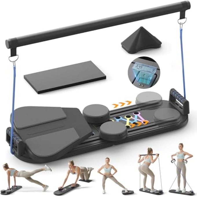Multifunctioneel Abdominale Pilates Board voor Thuis Workout Apparatuur