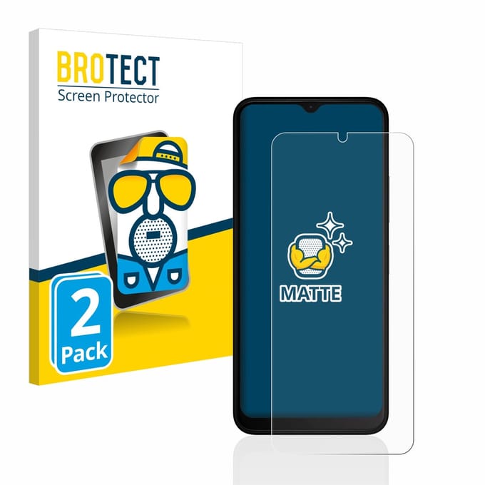 BROTECT - Screenprotector voor Nokia C32 - Folie Beschermfolie matte 2 Stuks