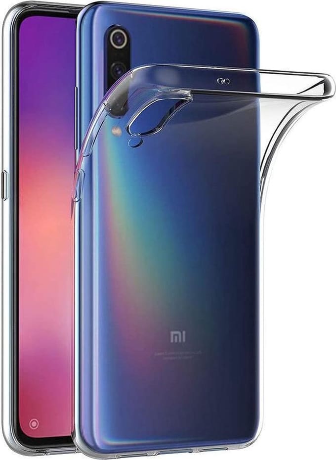 Silicone hoesje Geschikt voor: Xiaomi MI 9 -  transparant