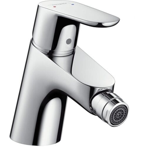 Hansgrohe Focus E2 - Bidetkraan met afvoergarnituur Push-Open, chroom 31922000