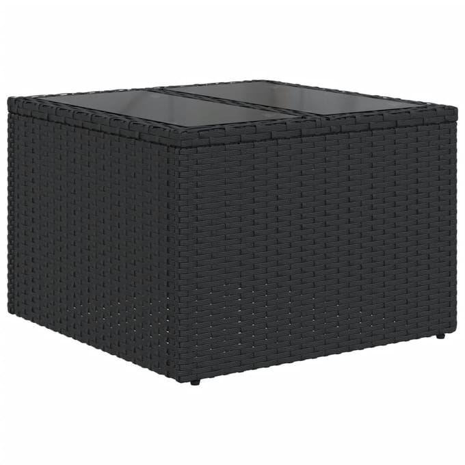 vidaXL - 11-delige - Loungeset - met - kussens - poly - rattan - bruin
