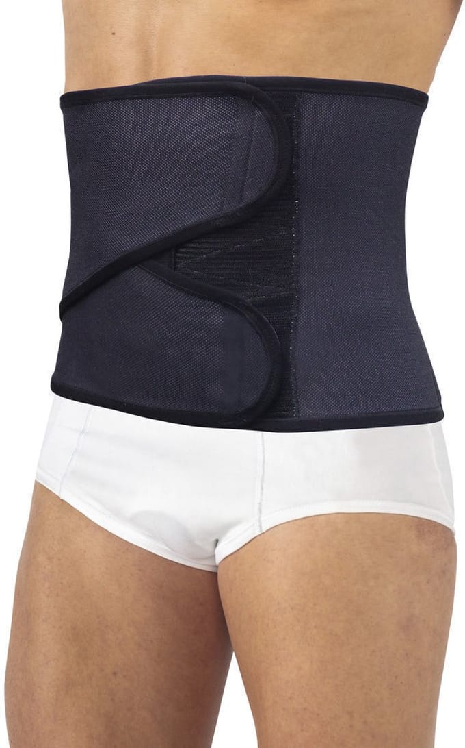 Pavis - Stevige dubbelwandige buikband/rugbandage - M