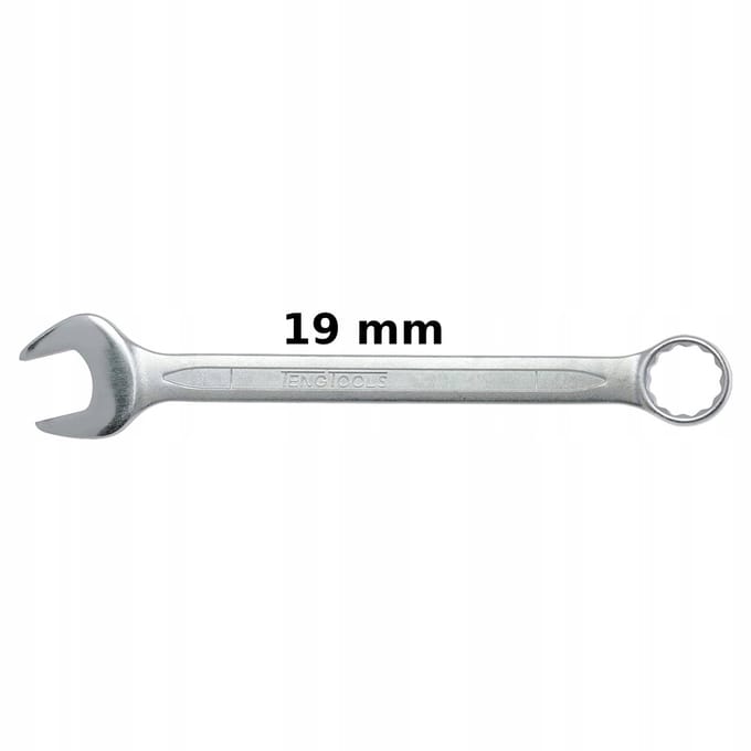 Teng Tools Ringsleutel 19 mm Chroom-Vanadium Staal