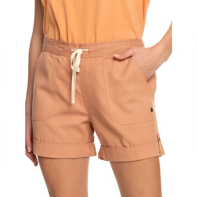 Roxy Life Is Sweeter Korte Broek Oranje XS Vrouw