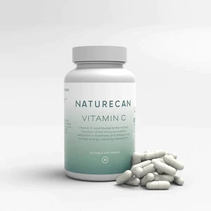 Naturecan Vitamine C - 1000 mg - 60 Capsules - Immuunsysteem - Antioxidant