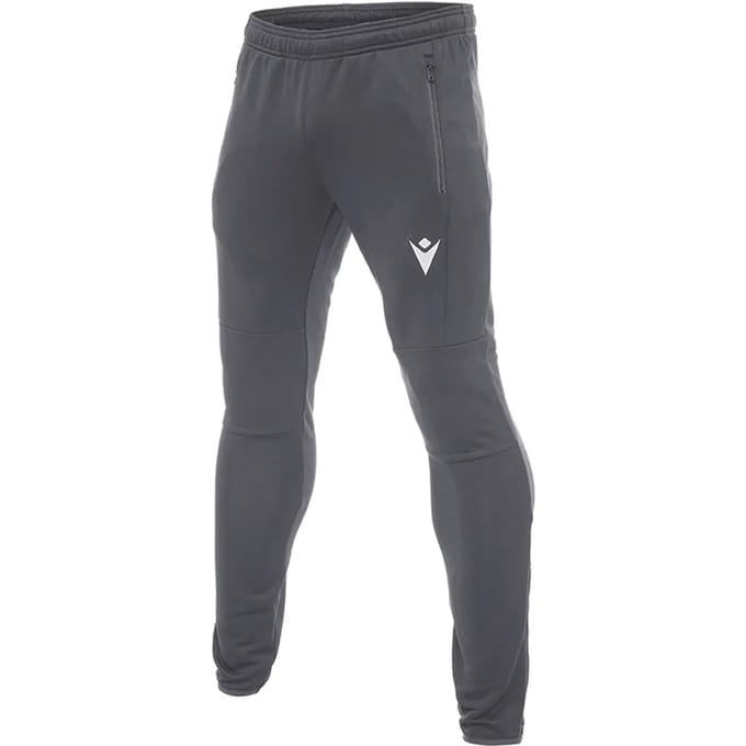 Macron Nepri Hero Polyesterbroek Heren - Antraciet / Wit | Maat: M