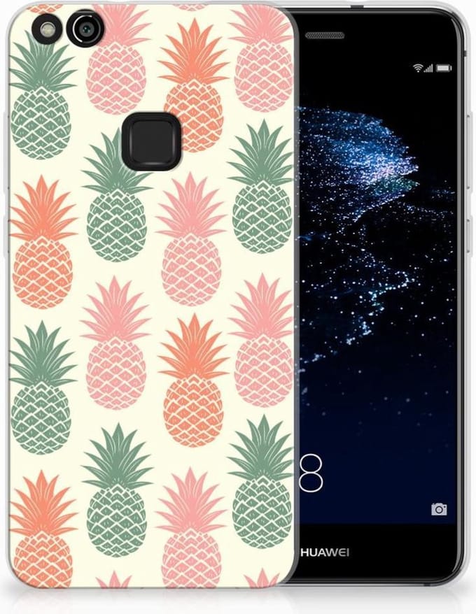 Huawei P10 Lite Siliconen Case Ananas