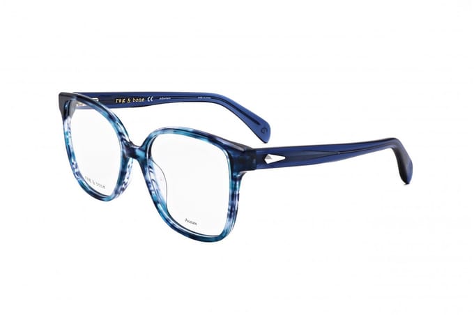 Rag & Bone RNB3053 Blue 54/17/140 WOMAN Brilmonturen