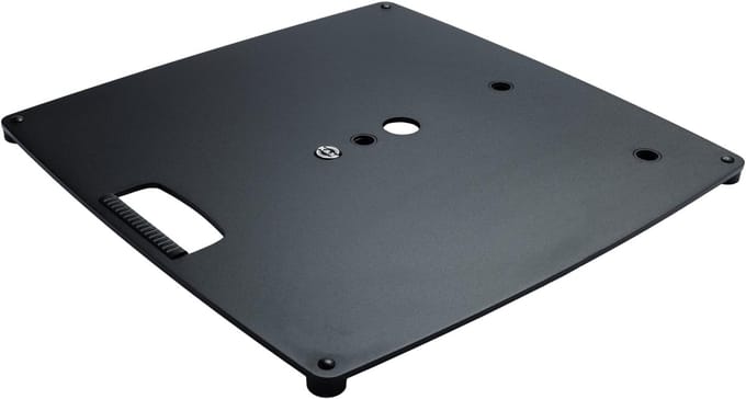 König & Meyer 26716 Base plate L (3 x M20) - Luispreker standaard
