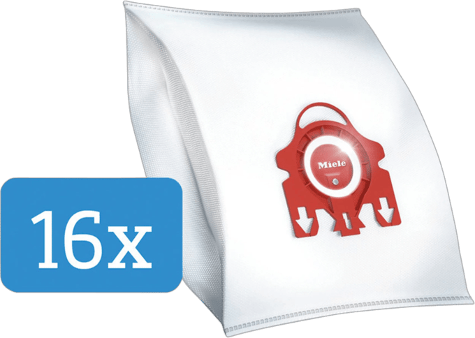 Miele HyClean 3D Efficiency FJM XXL-pack - Stofzuigerzakken - 16 stuks