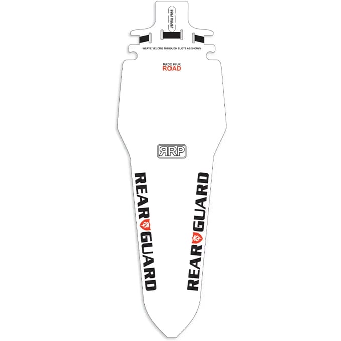 Rapidracerproducts Spatbord Rearguard Road 23 Cm Wit