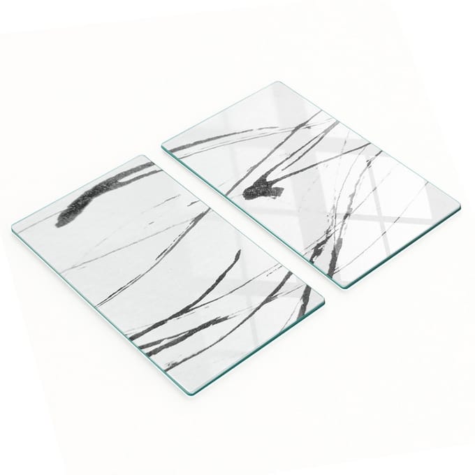 Decoratieve glazen snij- en serveerplanken Abstractie 2 2x30x52 cm