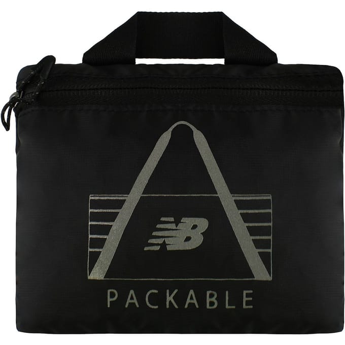 New Balance Verpakbare Heren Zwarte Tas