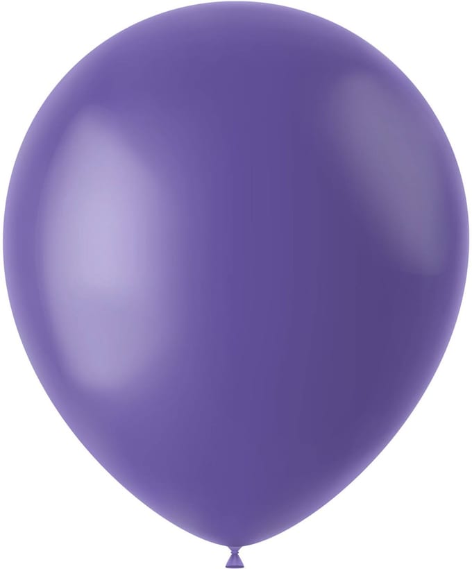 Folat - ballonnen Cornflower Blue Mat 33 cm - 100 stuks