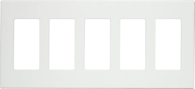 Decora Plus 5-voudige Wandafdekplaat Zonder Schroeven Wit