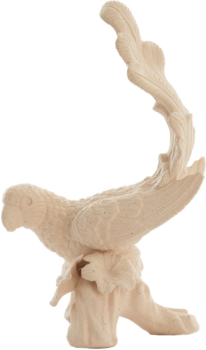 Light & Living - Ornament BIRD - 21.5x17x35cm - Wit