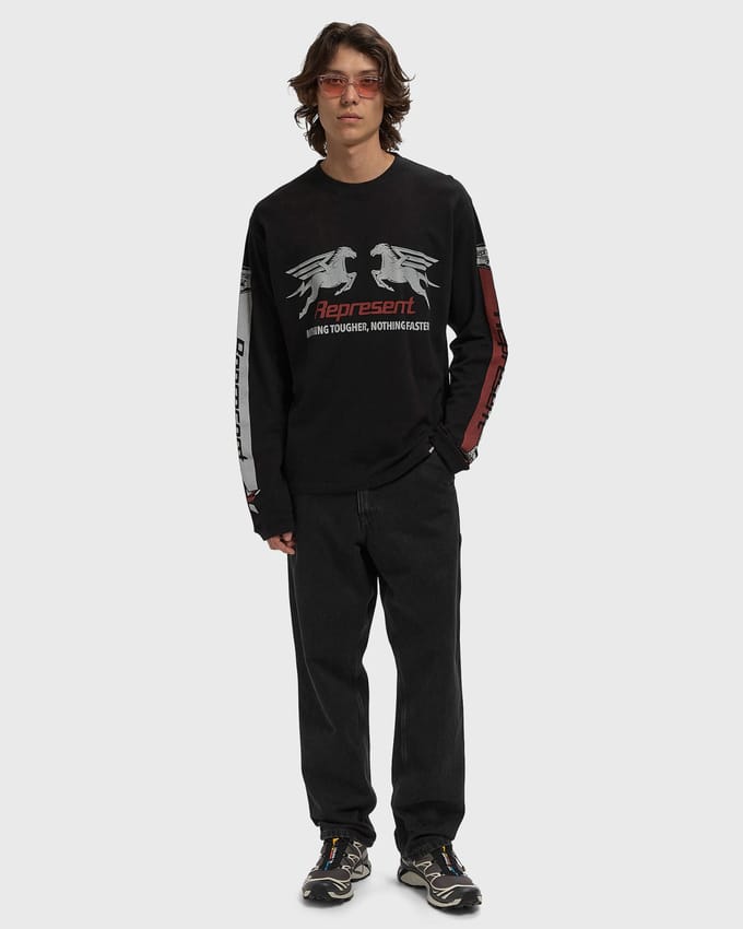 MESH PEGASUS LONG SLEEVE TEE