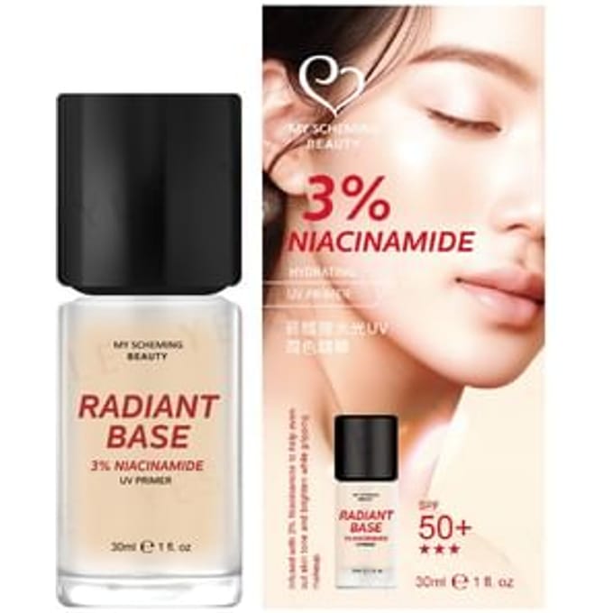 My Scheming - Radiant Base 3% Niacinamide UV Primer SPF 50+ PA+++ Beige 30ml