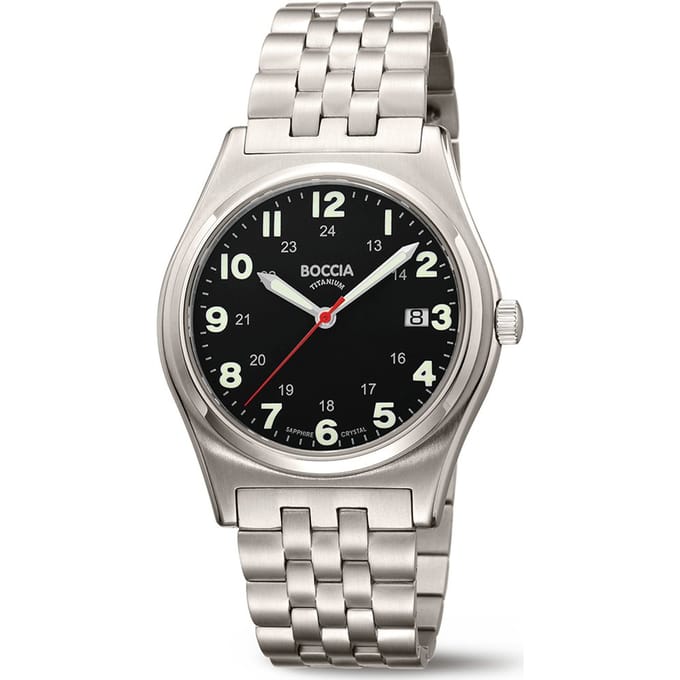 Boccia Titanium 3674-02 Heren Horloge
