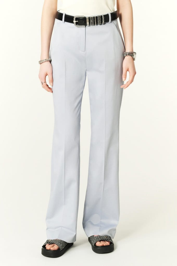 BA&SH Pantalon John Bleuciel Taglia: 40 | Pantaloni da completo Outlet | Donna