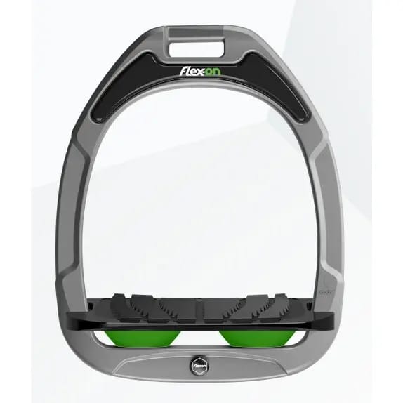 Verstelbare Grip Aluminium/Zwart/Groen Flex-On Green Composite