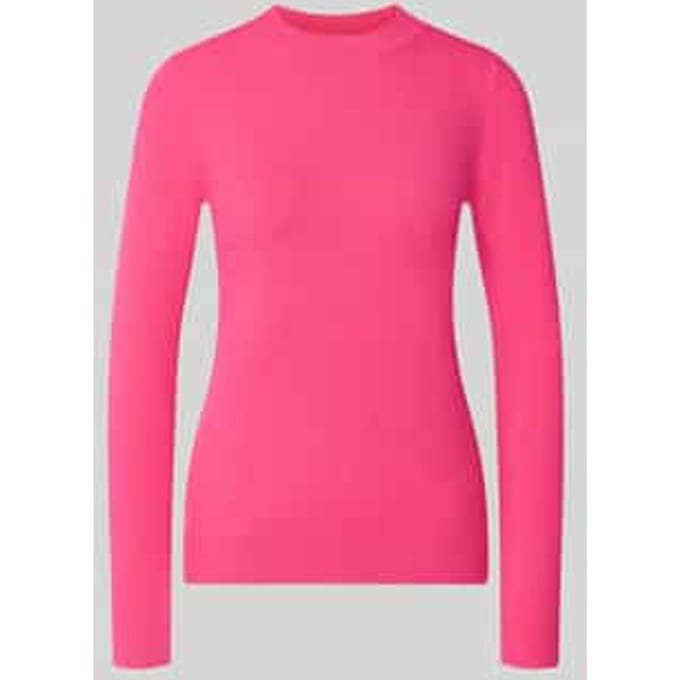 Slim Fit gebreide pullover met elastische boordjes