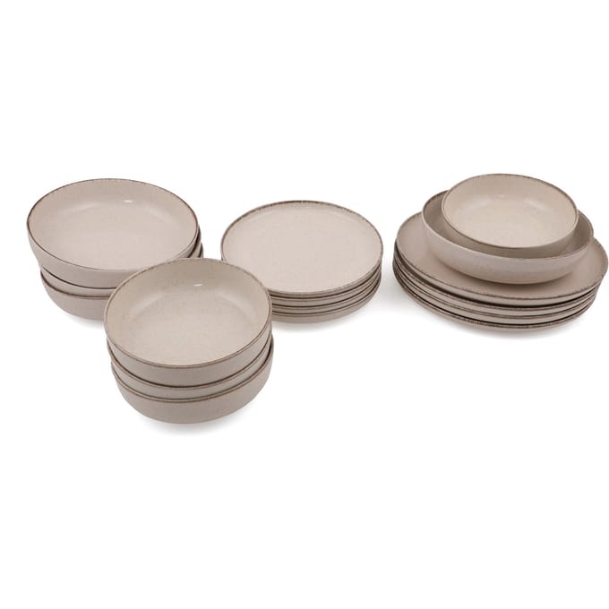 Asir - Dinerset - eetset - servies (16 stuks) | Room | 24 x 24 cm (L x D)