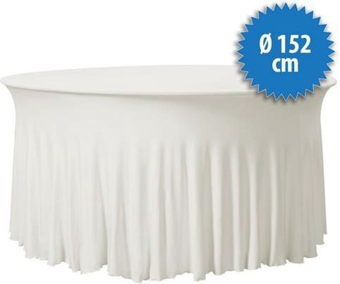 Cover Up Tafelrok Surf - Ø152cm - Ecru