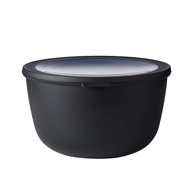 Mepal - Multikom Cirqula vershouddoos - 3000 ml - Rond - Nordic black