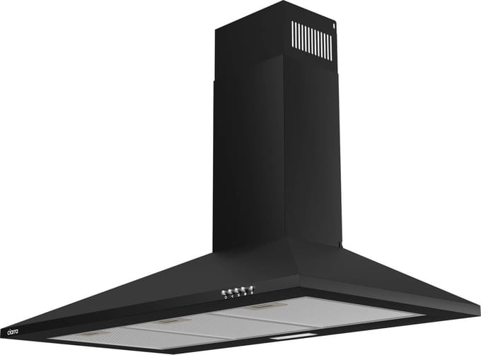 CIARRA CBCB9201 - 90cm Afzuigkap Zwart - inclusief set koolstoffilters – 370m3 - energieklasse A