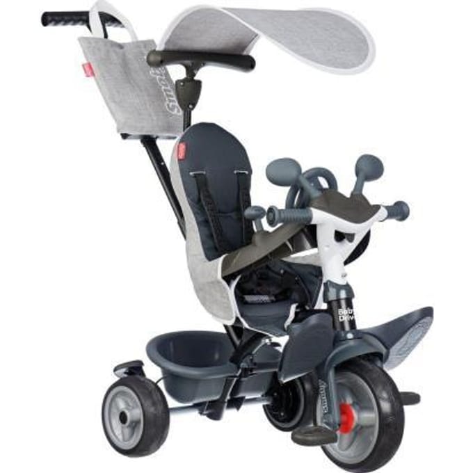 Smoby - Baby Driver - Driewieler - 3 in 1 evoluerende driewieler - Vanaf 10m.