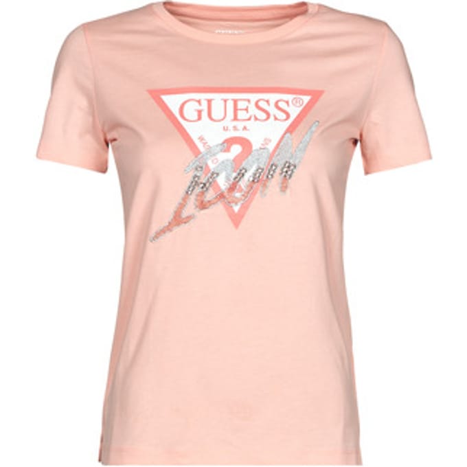 Guess  T-shirt Korte Mouw SS CN ICON TEE