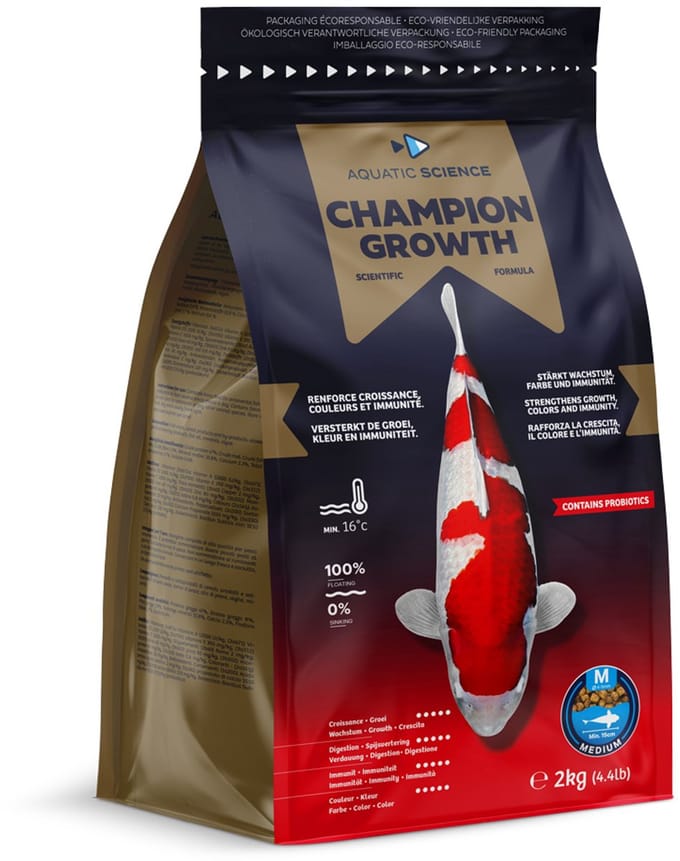 Aquatic Science Champion Growth Medium 2kg Floating Koivoer visvoer vijvervoer Ichifood