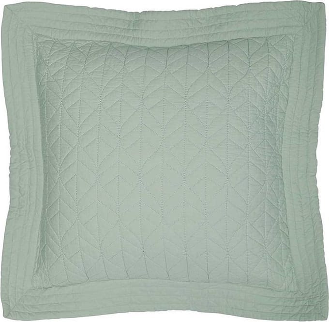 PiP Studio - Leaves Quilty - Sierkussen - 60x60 cm - Green