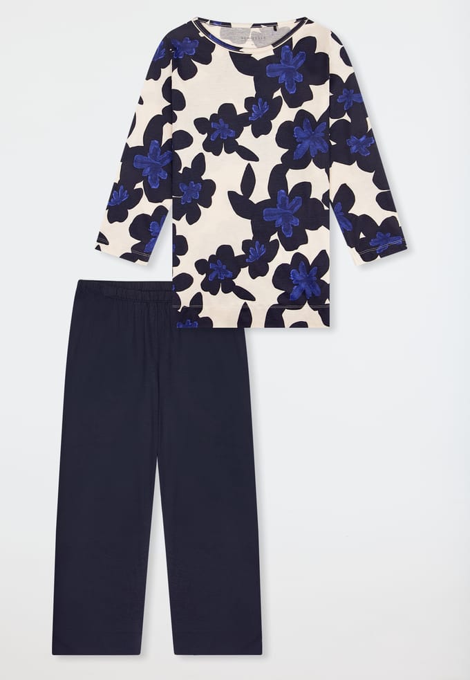 3/4-langer pyjama, multicolor - Comfort Nightwear 36