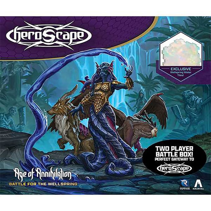 Renegade Heroscape board game Battle for the Wellspring Battle Box *English Version* and accessories
