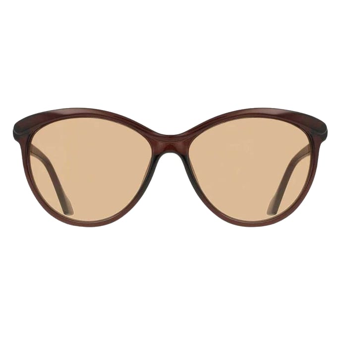 Calvin Klein Dames / dames zonnebril met kattenogen (Bruin)