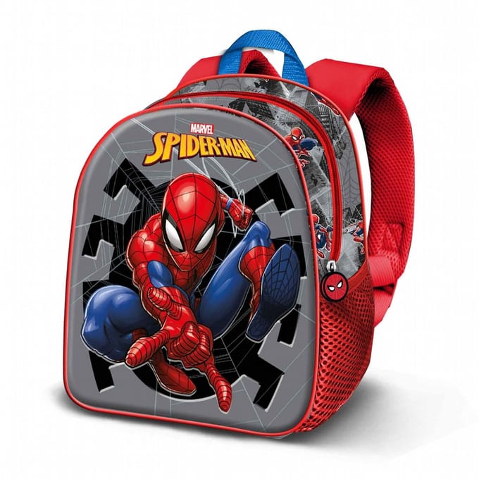 Karactermania - Marvel - Spiderman Symbol-Basis Rugzak - Backpack - Grijs