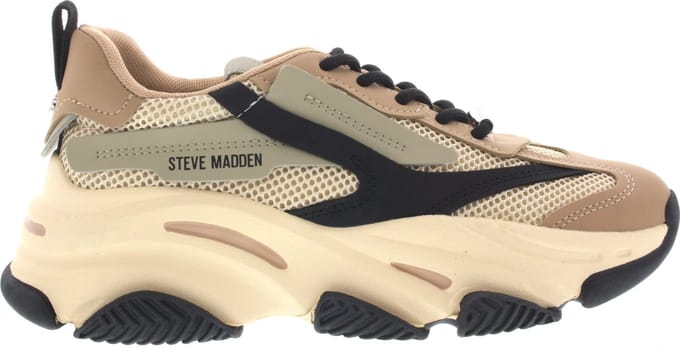 Dames Sneakers Steve Madden Possesion-e /black Khaki - Maat 40