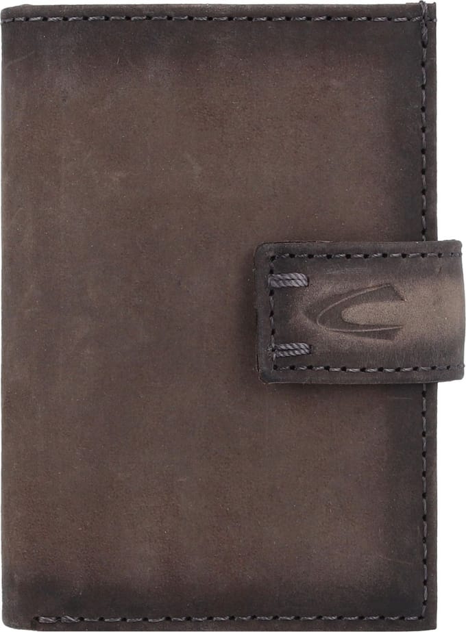 camel active Kaarthoes Dallas Credit Card Slider Grey Donkergrijs
