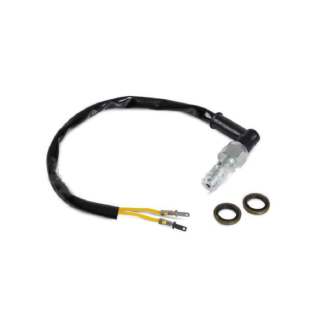 Motorfiets Achter Hydraulische Druk Remlichtschakelaar M10x1.0 Enkele Banjo Bout black
