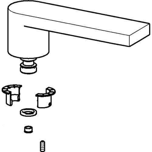 Hansastela swivel spout, complete 59913960